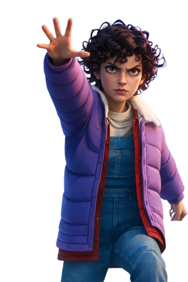 Stranger Things Tales from 85 Eleven Puffer Jacket - Image 2